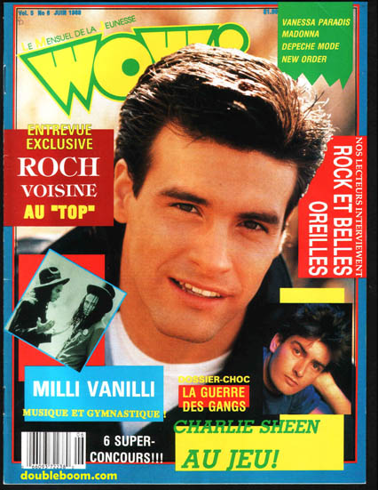 WOW Juin 1989 - Roch Voisine